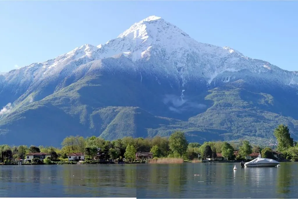 Casa Mimosa - Appartamento Vacanze Sul Lago Di Como Sorico Lägenhet